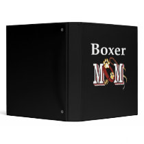Boxer Mom 3 Ring Binder