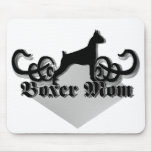 Boxer mom mousepad