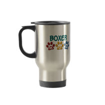 BOXER MOM Paw Print 1 Mugs
