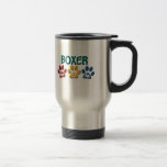BOXER MOM Paw Print 1 Mugs