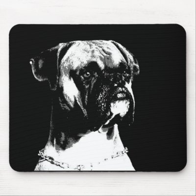 Boxer mousepad by Junglegeorge