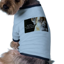 Boxer:  Not Just Another Pretty Face Dog Clothing