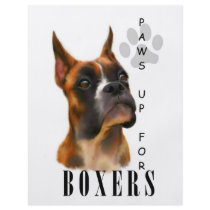 Boxer Paws Up Flyers by jaisjewels Boxer Paws Up Flyers