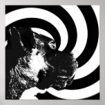 Boxer pop art canvas print