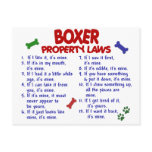Boxer Property Laws 2 Post Card