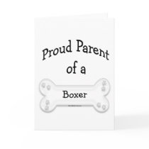 Boxer Proud Parent cards by GreyWolfCreation Boxer Proud Parent cards