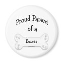 Boxer Proud Parent - Magnet by GreyWolfCreation Boxer Proud Parent - Magnet