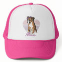 Boxer pup love hat by ritmoboxer Boxer pup love hat
