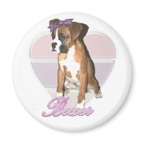 Boxer pup love magnet by ritmoboxer Boxer pup love magnet