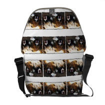 Boxer puppies Rickshaw Zero Messenger Bag
