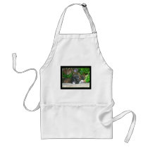 Boxer puppy apron