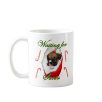 Boxer puppy Christmas mug