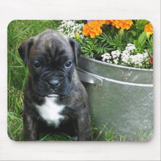 Boxer Puppy mousepad