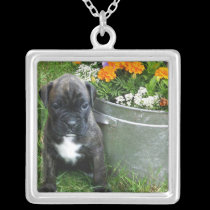 Boxer puppy necklaces