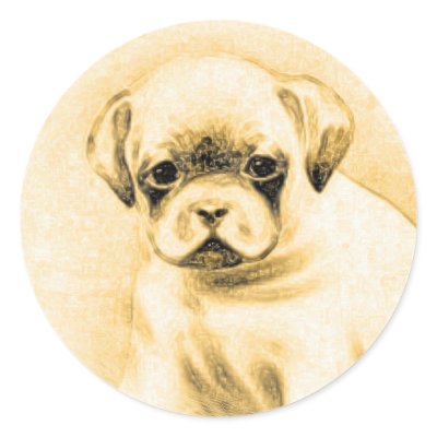 Boxer puppy sticker by ritmoboxer