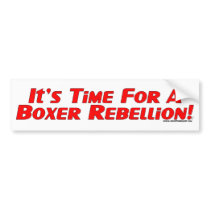Boxer Rebellion Bumper Stickers