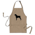 Boxer Silhouette Apron