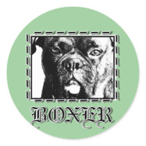 Boxer sticker