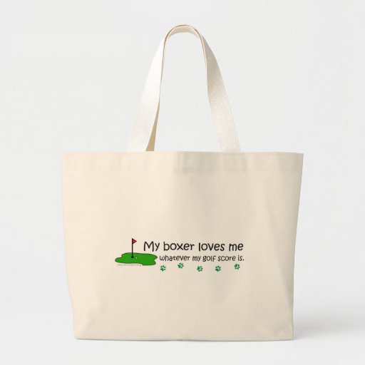 Boxer Tote Bags
