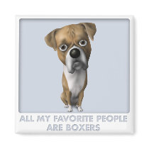 Boxer (Uncropped) Favorite magnets by cartoondogs Boxer (Uncropped) Favorite magnets