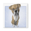 Boxer (Uncropped) magnets by cartoondogs Boxer (Uncropped) magnets