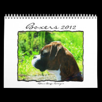 Boxers 2012 Calendar calendars