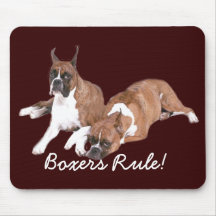 Boxers Rule Mousepad