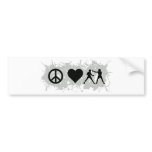 Boxing 1 bumper sticker