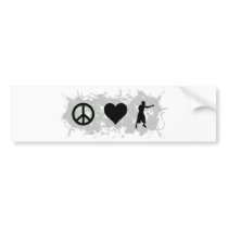 Boxing 3 bumper sticker