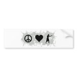 Boxing 3 bumper sticker