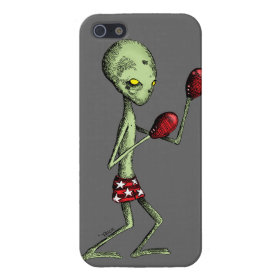 Boxing Alien Cover For iPhone 5