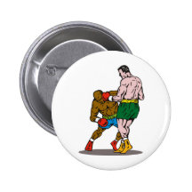 boxing boxer knockout punch pin