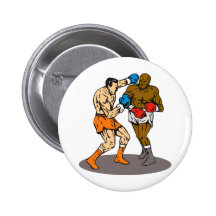 boxing boxer knockout punch pin