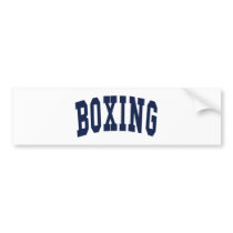 Boxing bumper stickers by republicofsport Boxing bumper stickers