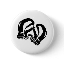 Boxing Pinback Button