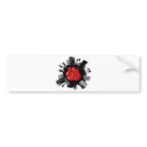 Boxing City Bumper Sticker