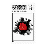 Boxing City postage