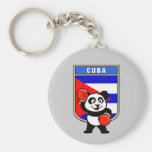 Boxing Cuba Panda Keychains
