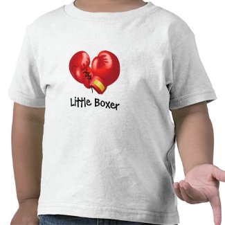 Boxing Design Customizable Kids Shirts