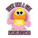Boxing Duck Breast Cancer t-shirts by fightcancertees Boxing Duck Breast Cancer t-shirts