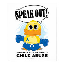 Boxing Duck Child Abuse posters by fightcancertees Boxing Duck Child Abuse posters