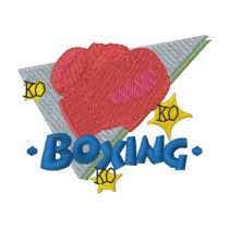 Boxing embroidered shirts by ZazzleEmbroidery Boxing embroidered shirts