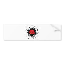 Boxing Explosion Bumper Stickers