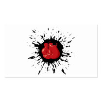 Boxing Explosion Business Cards