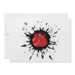 Boxing Explosion invitations