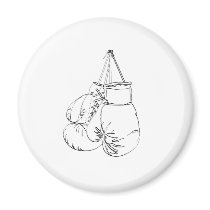 Boxing Gloves II Refrigerator Magnets