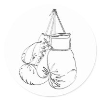 Boxing Gloves II Stickers