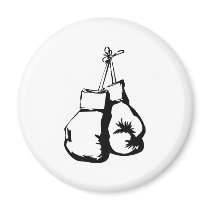 Boxing Gloves magnets by HandsomeDevil Boxing Gloves magnets