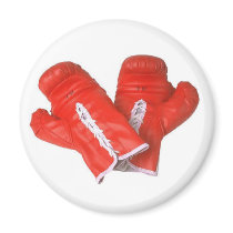 Boxing Gloves Magnet by claricardoza Boxing Gloves Magnet