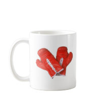 Boxing Gloves Mug by claricardoza Boxing Gloves Mug